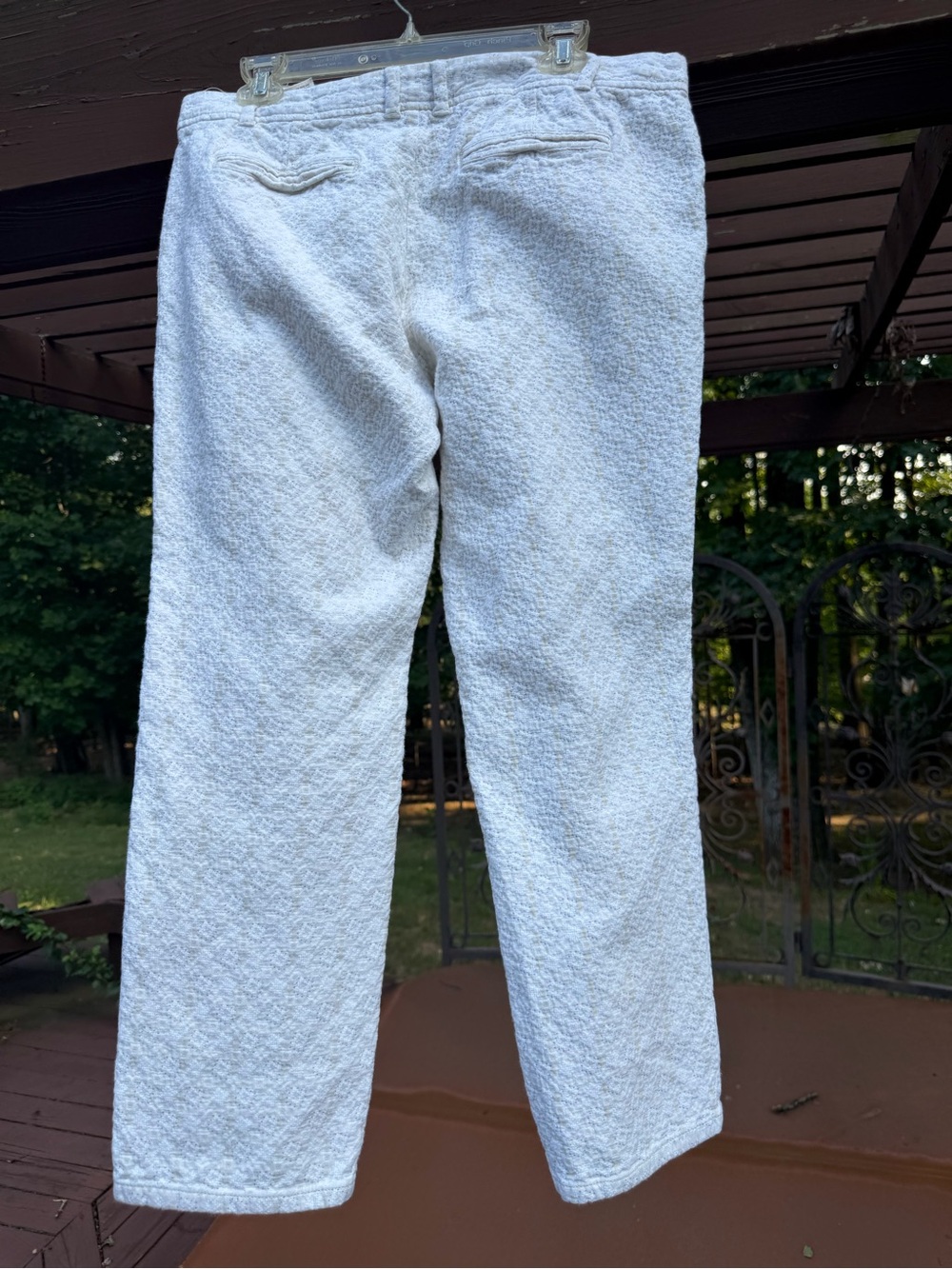 Daughters of the Liberation Anthropologie Women’s Textured Pants- Size 14 - Picture 2 of 6
